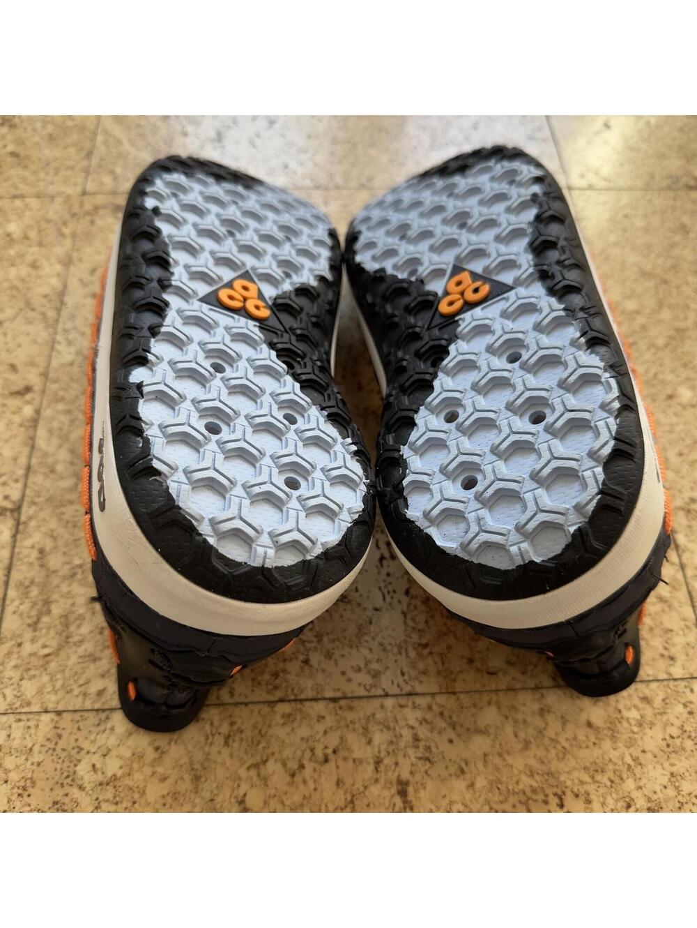 Nike ACG Watercat+ US Men's 9 Mandarin/Gridiron Amphibious Trail Shoes: See Note - Picture 15 of 16